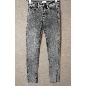 Simple Society Jeans. Women's 00/23. Black Whitewashed.